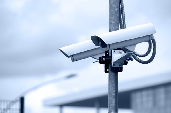Security cameras to illustrate GDPR's new security measures